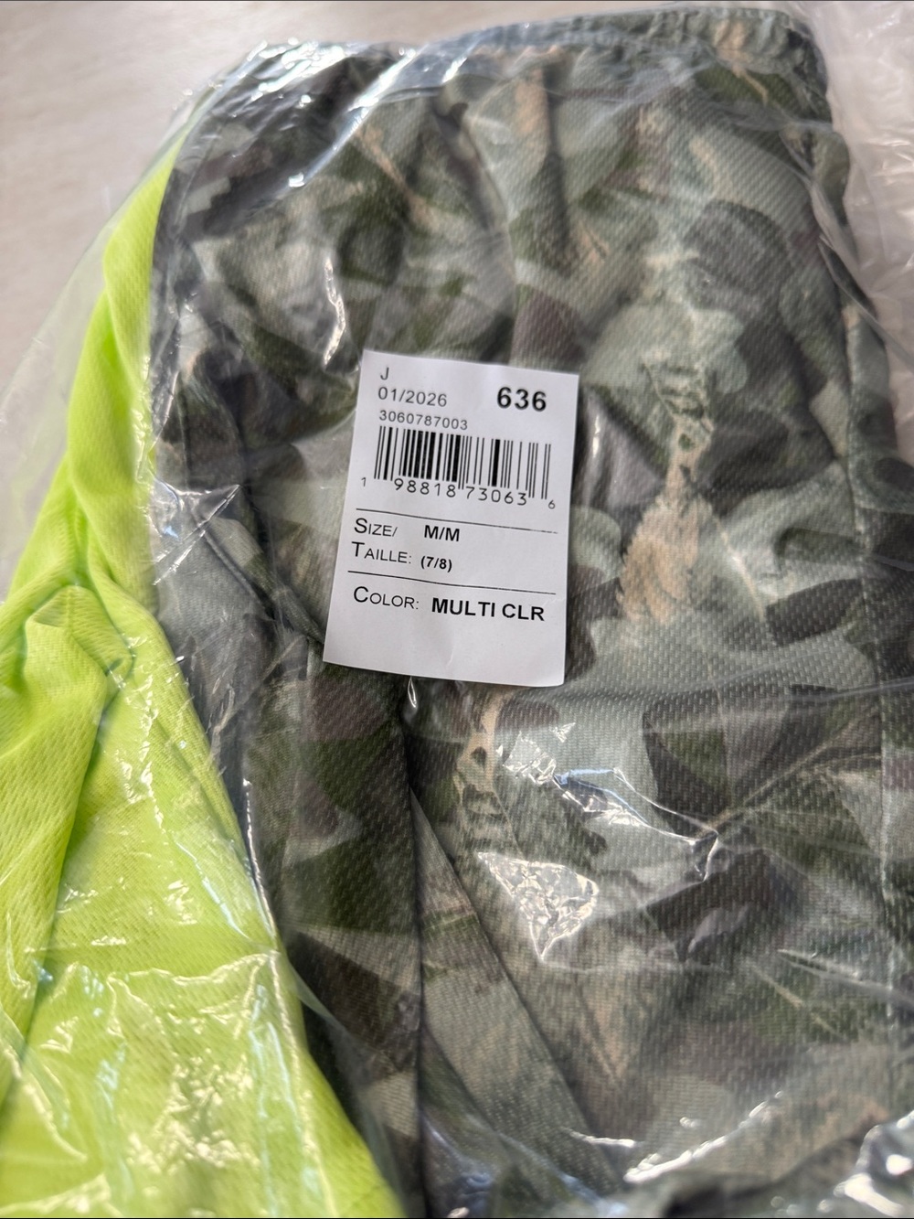 The Children's Place 5-Pack Athletic Shorts in Neon Yellow, Olive & Gray Tones - Picture 5 of 10
